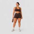 FitChic Avenue Sculpting High-Rise Shorts – Espresso