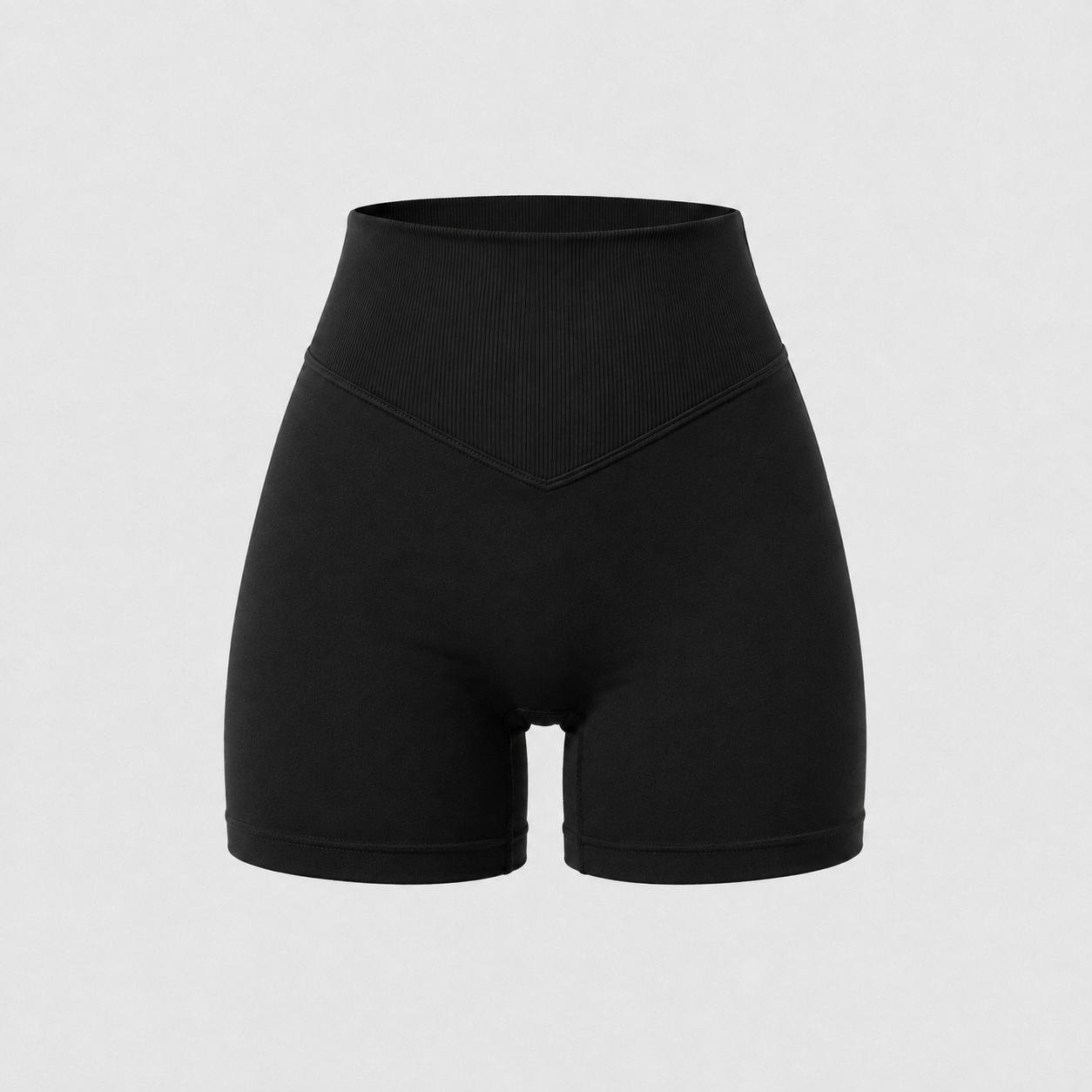 FitChic Avenue Sculpting High-Rise Shorts – Black