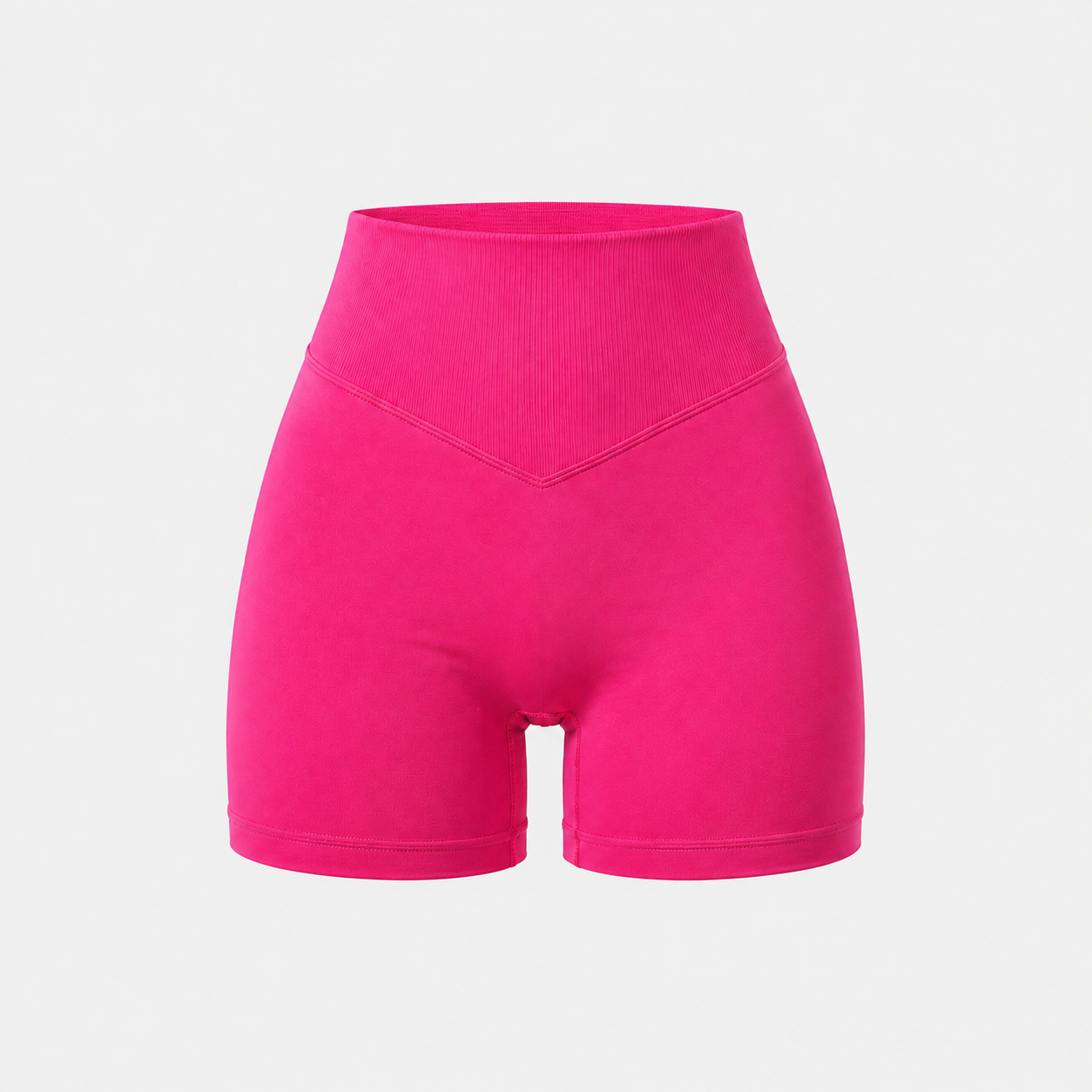 FitChic Avenue Sculpting High-Rise Shorts – Bright Fuchsia