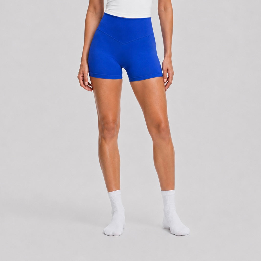 FitChic Avenue Sculpting High-Rise Shorts – Royal Blue